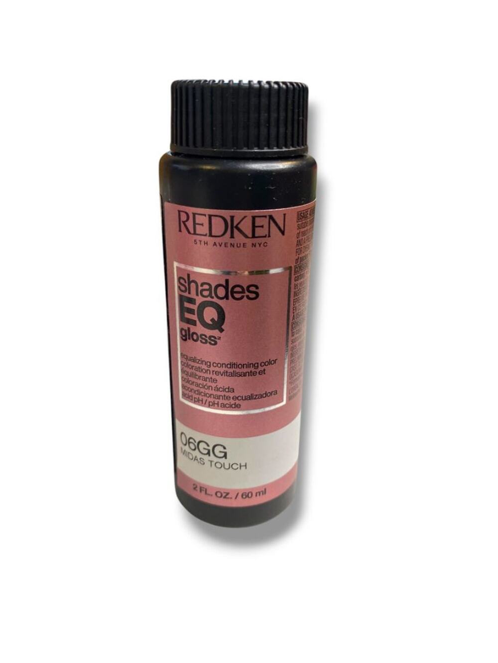 Redken New Shades EQ Gloss Equalizing Conditioner 06GG Midas Touch 2oz